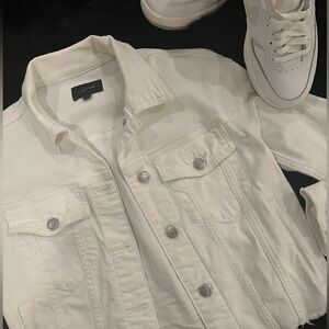 JOE’S White Denim Short Jean Jacket Size XS